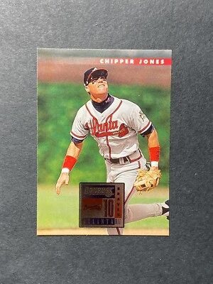 Chipper Jones 1995 Donruss Atlanta Braves #437 NM/MT d3 - Image 1 of 2