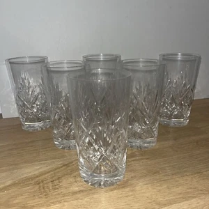 Lot 6 Gobelets Cristal À Orangeade Joseph Ferstler Modèle Nancy - Picture 1 of 8