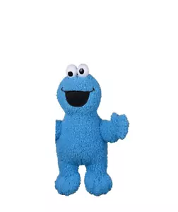 Llavero de muñeca de felpa de 10" Cookie Monster bolsa para monedas con clip - Imagen 1 de 3