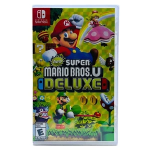 Nuevo juego Super Mario Bros. U Deluxe (Nintendo Switch) completamente nuevo sellado de fábrica - Imagen 1 de 6