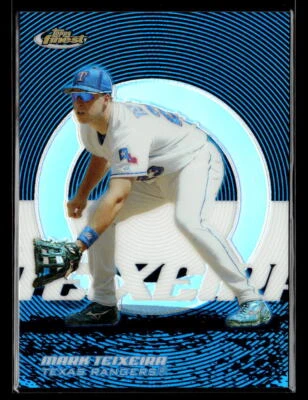 Mark Teixeira #'d /299 - 2005 Topps Finest Blue Refractor SP #106 Texas Rangers - Image 1 of 2