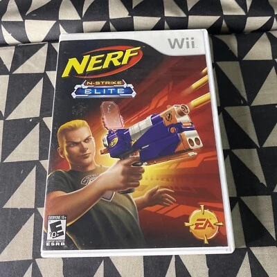 Nerf N-Strike Elite (Nintendo Wii 2005)No Manual Nerf Blaster Shooter Video Game - Image 1 of 4