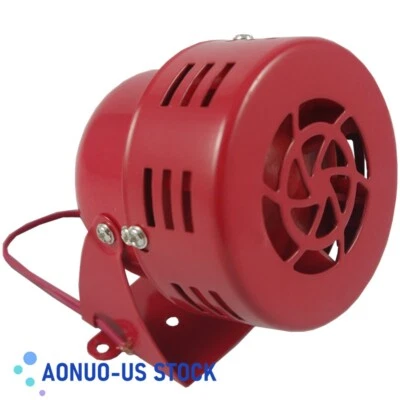 Electric Car Truck Motorcycle Driven Air Raid Alarm Horn Alarm 50s 12V NEW Foto 1 de 4