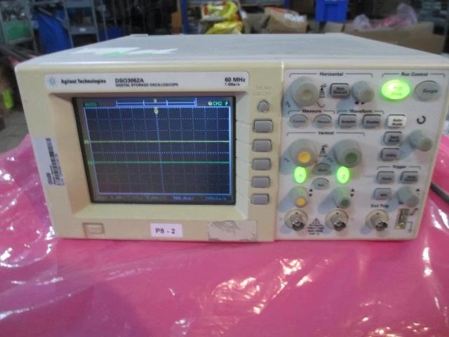HP Agilent DSO3062 Digital Storage Oscilloscope 2ch 60MHz 1GSa/s 60MHz w/ N2861A - Image 1 of 1
