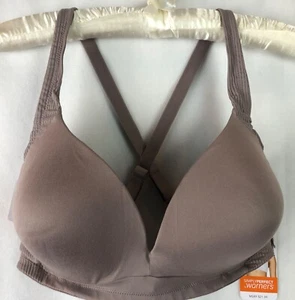 Sujetador para mujer Warner's talla 36D Simply Perfect RN1141T ligero visón suave G13 - Imagen 1 de 12
