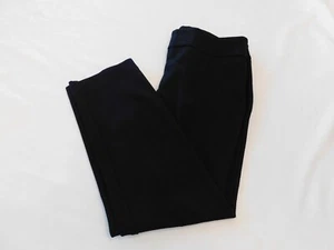 Charter Club Cambridge Slim Women's Ladies Pants Size 8P Petite Black GUC - Picture 1 of 5