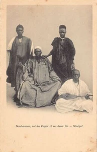 Senegal - Demba-war, king of Cayor and his two sons - Publ. unknown - Picture 1 of 2