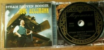 JÖRG HEGEMANN - STEAM DRIVEN BOOGIE CD  Swing Boogie Blues - Bild 1 von 3