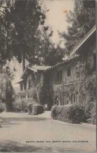 c1930s Santa Maria Inn Santa Maria California Mission Trail postcard A650 - Picture 1 of 2