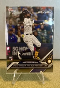 Jackson Chourio RC Wildcard- 2024 MLB Topps NOW Card #795 - Picture 1 of 2