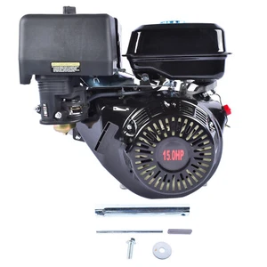 Four-Stroke OHV Gas Engine Motor 3000-3600 RPM Large Fuel Tank Aluminium+Iron - Picture 1 of 104
