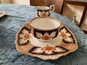 Vintage Magnificent Royal Albert,Crown, Imari,cake plate, sugar bowl, free jug - Picture 1 of 6