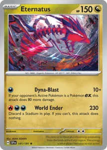 Eternatus 141/191 Holo Rare - Pokemon TCG Surging Sparks - NM - Picture 1 of 1