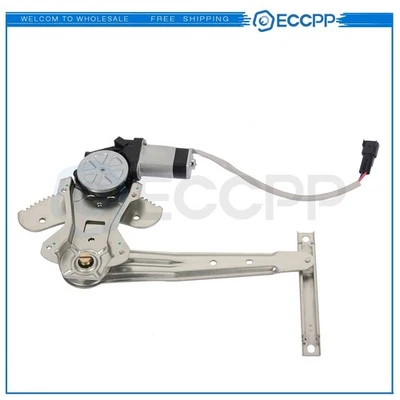 Regulador de ventana eléctrica izquierda conductor trasero izquierdo Nissan Sentra 2000-2006 con motor Foto 1 de 4