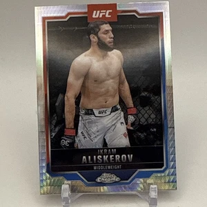 2025 Topps Chrome UFC Refractor Ikram Aliskerov #86.  BX3 - Picture 1 of 2