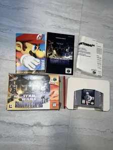 STAR WARS: SHADOWS OF THE EMPIRE - Juego Nintendo 64 N64, Probado, Completo En Caja Original - Imagen 1 de 3