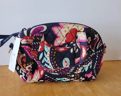Vera Bradley Mini Satchel Painted Paisley NWT Floral Multi Color Quilted - Image 1 of 4
