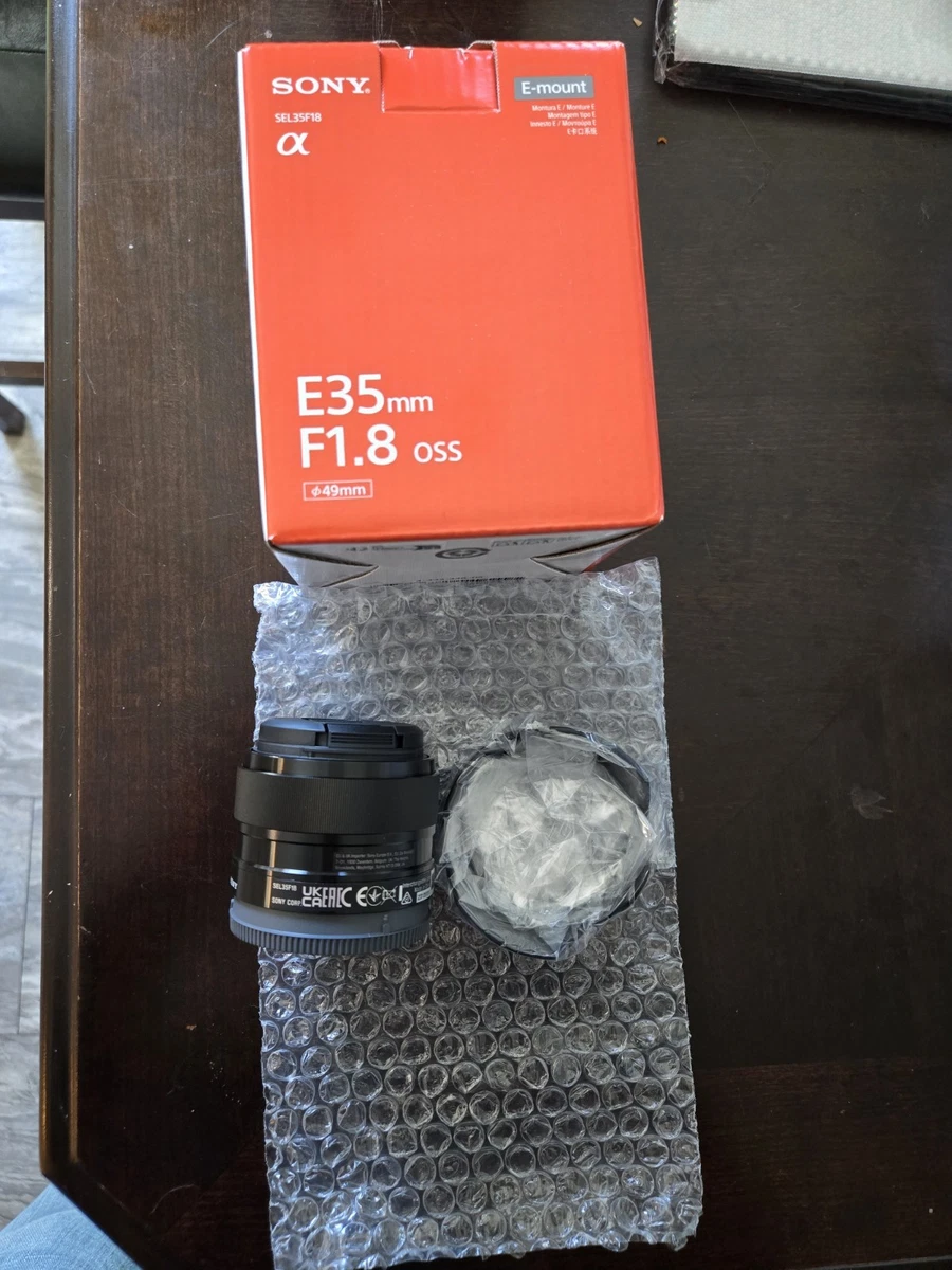 Sony f/1.8 35mm Focal Camera Lenses for sale | eBay