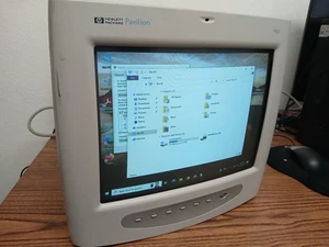 HP Pavilion M50 Hewlett Packard Model D5258A 15" CRT Monitor 1998 Beige NO STAND - Picture 1 of 15