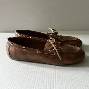Time and Tru Shoes Women’s Size 11 Brown Loafers Flats New - Picture 1 of 8