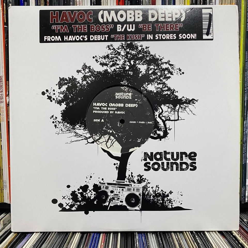 HAVOC - I'M THE BOSS / BE THERE (12")  2007!!!  RARE!!!  MOBB DEEP!!!  THE KUSH - Image 1 of 1