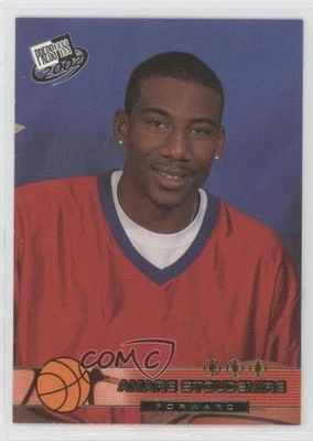 Press Pass Gold Zone 2002 Amare Stoudemire Amar'e Stoudemire #G26 Rookie RC Foto 1 de 2