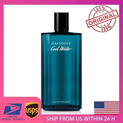 COOL WATER Colonia por Davidoff 4,2 OZ hombres edt nuevo en caja Foto 1 de 4