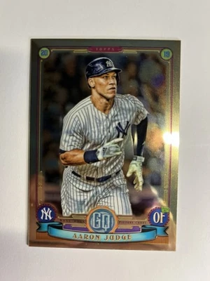 2019 Topps Gypsy Queen AARON JUDGE GOLD REFRACTOR #300‼️3 MVP🏆🔥 - Image 1 of 2