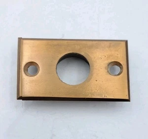 Perno de puerta de latón fundido antiguo/de colección deslizable guardián captura golpe puerta herrajes - Imagen 1 de 7