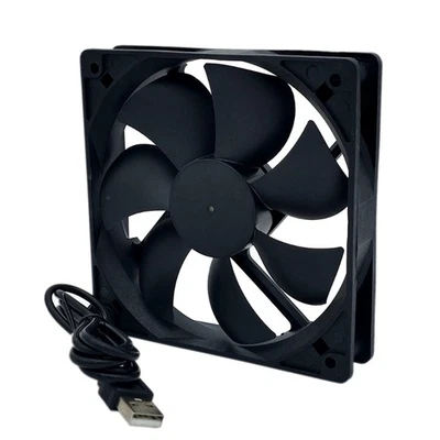 12cm for DC Brushless Fan 5V 0.25A 2 Lines 2pin High Speed Server Power Cooling - Image 1 of 4