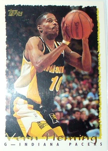CARTE NBA BASKET BALL 1995 PLAYER CARDS VERN FLEMING (327) - Imagen 1 de 1