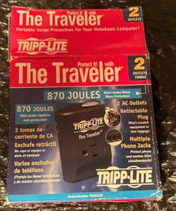 Tripp Lite TRAVELER Protect It! 2-Outlet Portable Surge Protector - Picture 1 of 5