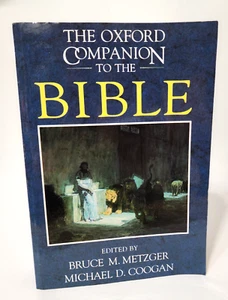 The Oxford Companion to the Bible Metzger Softcover Medium Good Condition - Picture 1 of 7