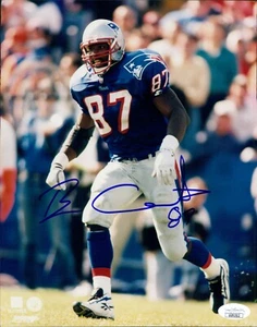 Ben Coates New England Patriots Signed 8x10 Glossy Photo JSA Authenticated - Picture 1 of 2
