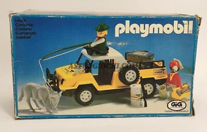 PLAYMOBIL 3528 JEEP SAFARI VINTAGE '70 GEOBRA GIG NEW IN BOX - Imagen 1 de 12