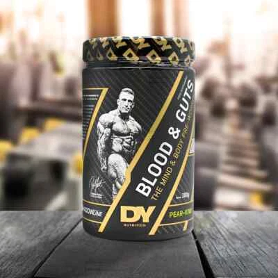 DORIAN YATES NUTRITION Dorian Yates Blood and Guts Pre-Workout 380g 20 Servings Body Building