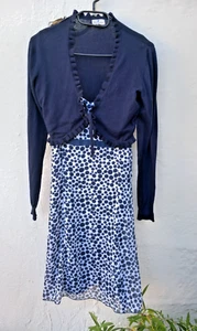Kleid Spagettiträger Gr. 38 mit Weste Neu - Bild 1 von 6