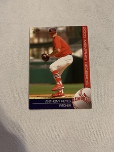 2005 Memphis Redbirds MultiAd Sports Anthony Reyes Card #23 Whittier CA