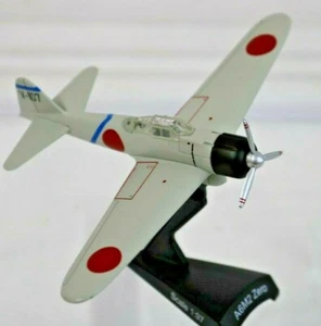 Daron Japanese Zero A6M2 V-107 Die Cast Historic 1:97 Scale 4.5" X 3.5" - Picture 1 of 10