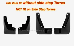 4pcs Mud Guard Front Rear Set for 2023 2024 2025 KGM Ssangyong Torres - Picture 1 of 2