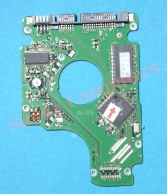 Samsung 2.5" Hard Drive SATA HDD PCB Board BF41-00157A R00 HM160HI HM121HI - Image 1 of 2
