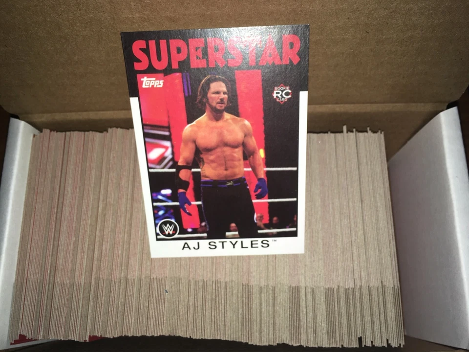 2016 WWE TOPPS HERITAGE Wrestling Complete Your Set RC, LEGENDS #1-110 + Inserts - Image 1 of 1