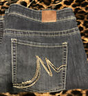 Maurice’s Plus Size 18R Mid-Rise Bootcut Dark Wash Jeans