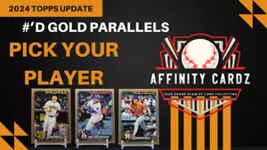 2024 Topps Update Series Gold Parallel #to/2024 You Pick your Player - Picture 1 of 32