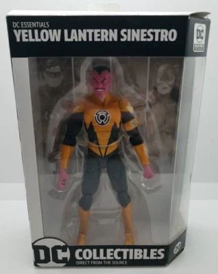 Yellow Lantern Sinestro 7" Figure DC Collectibles DC Essentials Green Lantern - Image 1 of 4