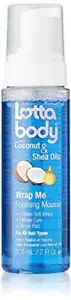 Coconut Oil and Shea Wrap Me Foaming Curl Mousse by Lotta Body, Creates Soft - Picture 1 of 8