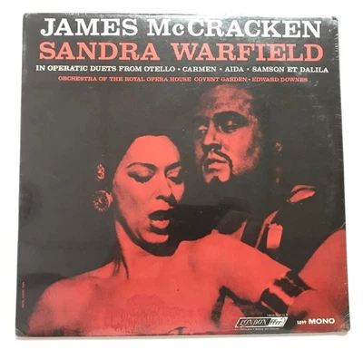 JAMES McCRACKEN: SANDRA WARFIELD: Othello Carmen Aida  (Vinyl LP Record Sealed) - Image 1 of 2