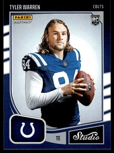 2025 Panini Instant Tyler Warren STUDIO ROOKIES 1/367 SP Colts #SR-40 RC 🔥 - Picture 1 of 2