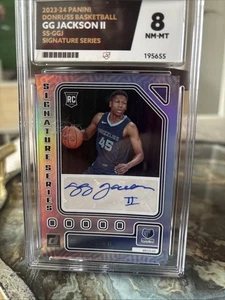 2023-24 Panini Donruss Optic Signature Series GG Jackson #Ss-Ggj - Picture 1 of 2