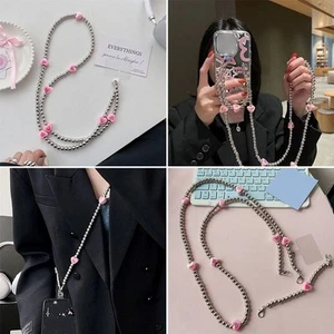 Anti-lost Phone Chain Y2K Neck Strap for For iPhone/Samsung For iPhone/Samsung - Photo 1 sur 8